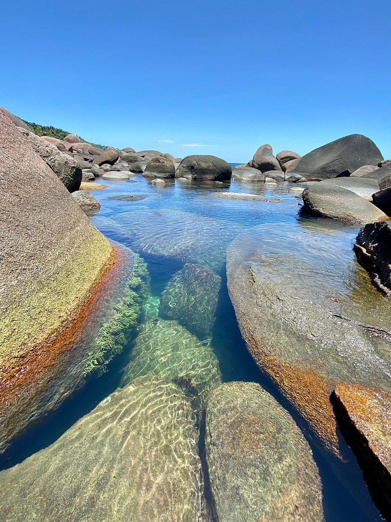 Bangalô Sol: refúgio c/ vista incrível em Ilhabela