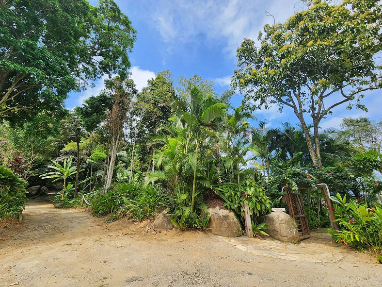 Bangalô Sol: refúgio c/ vista incrível em Ilhabela