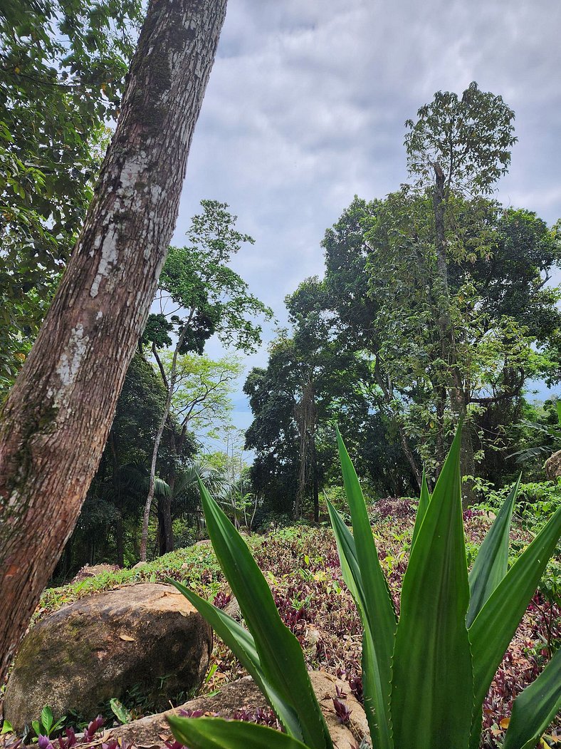 Bangalô Sol: refúgio c/ vista incrível em Ilhabela