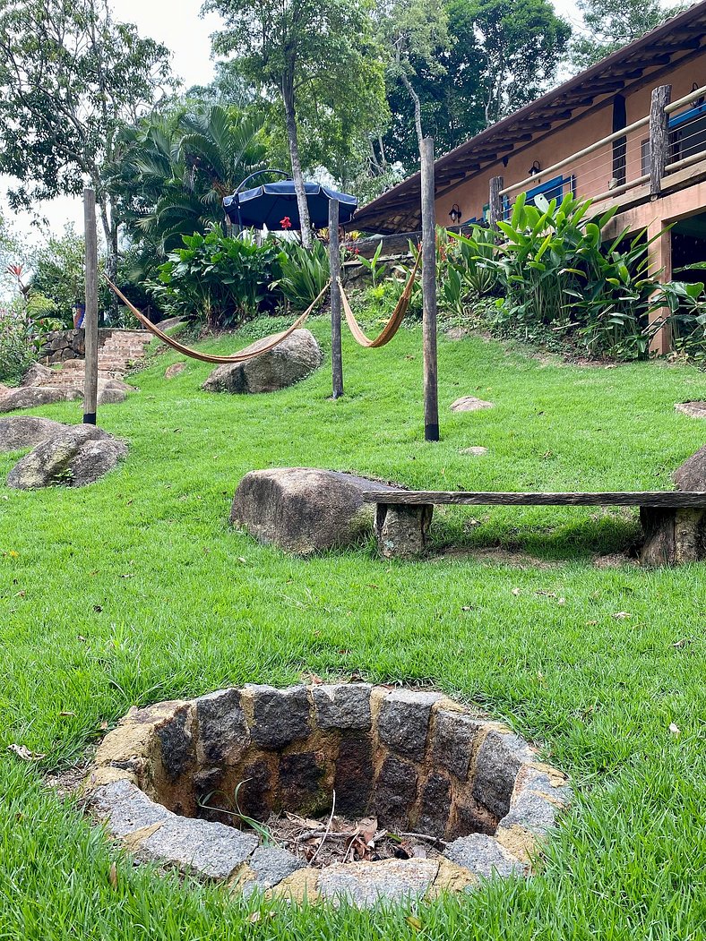 Bangalô Sol: refúgio c/ vista incrível em Ilhabela