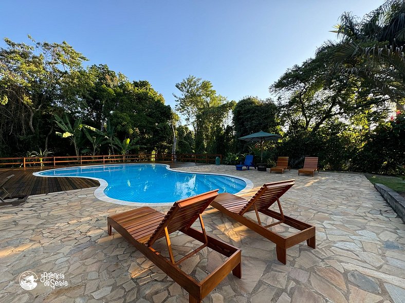 Casa em condomínio na parte sul de Ilhabela