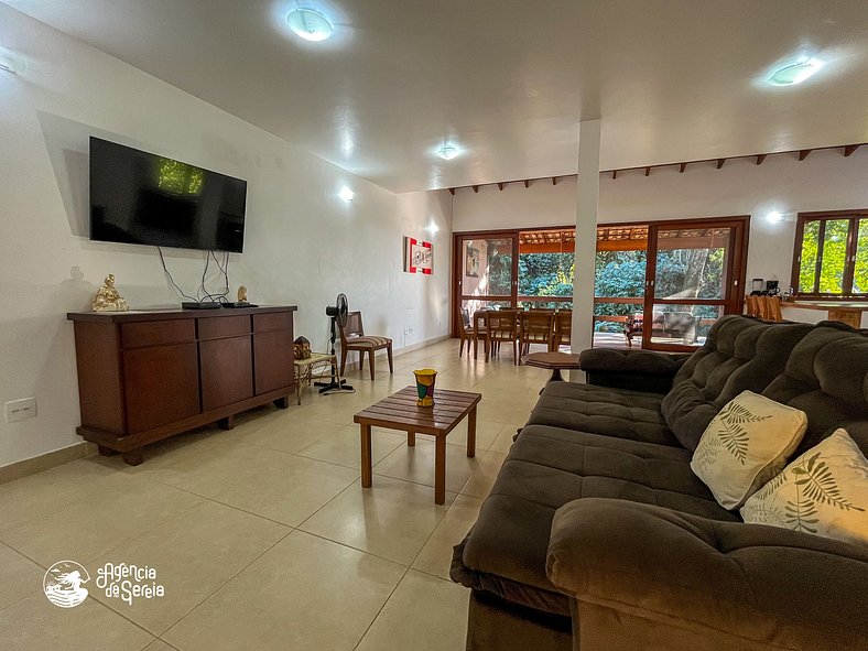 Casa espaçosa Ilhabela perto da praia das Conchas