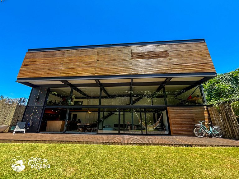 Casa Ilhabela c cachoeira no quintal e praia a 50m