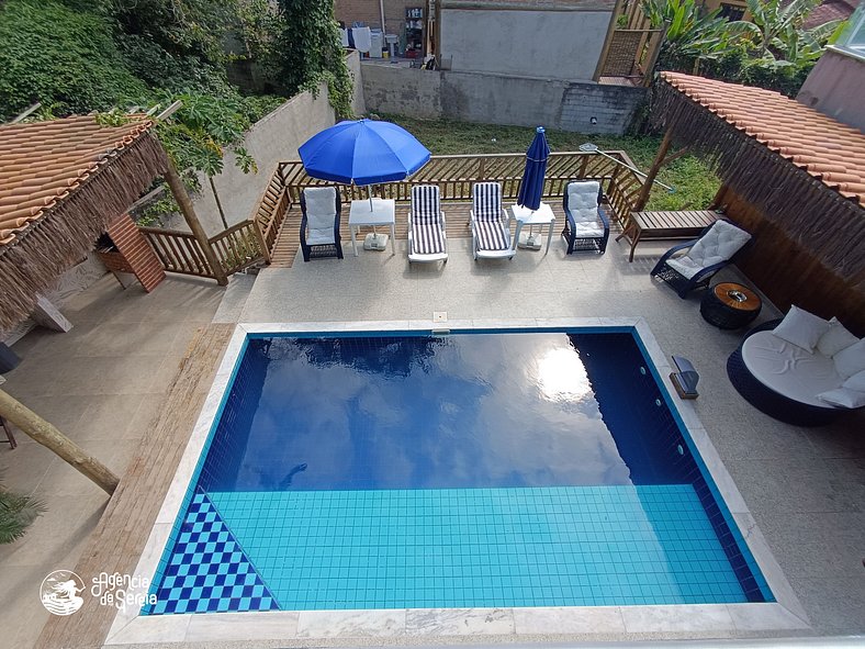 Chalé praia da Feiticeira c piscina compartilhada