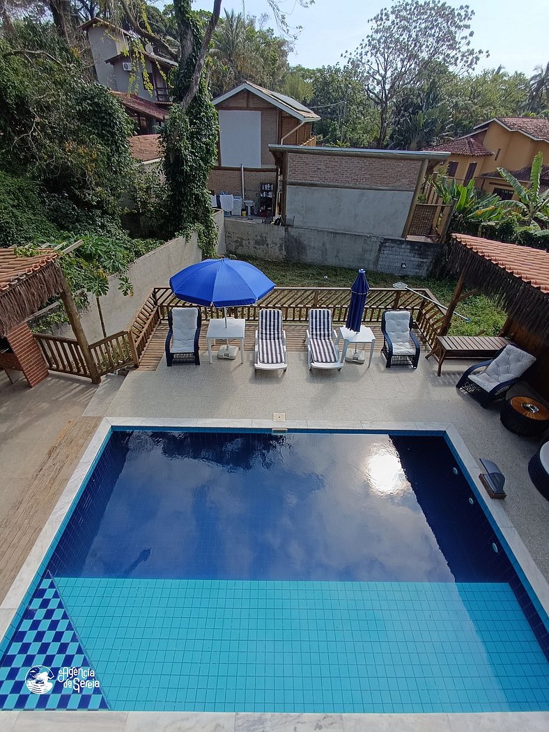 Chalé praia da Feiticeira c piscina compartilhada