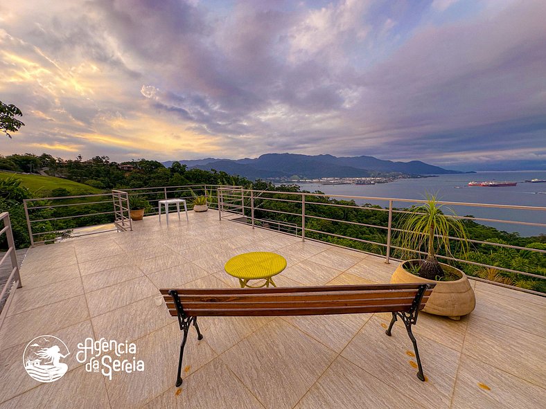 Lindo flat com vista e piscina à 2km da Balsa