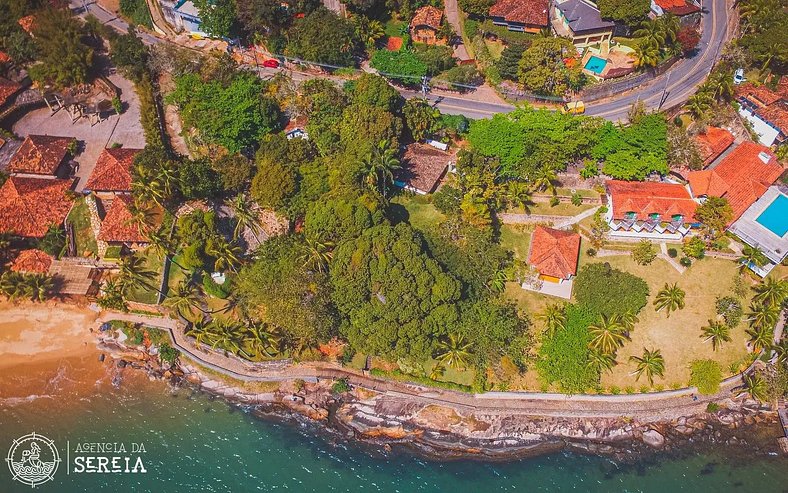 Maravilhosa casa beira-mar na Praia da Armação